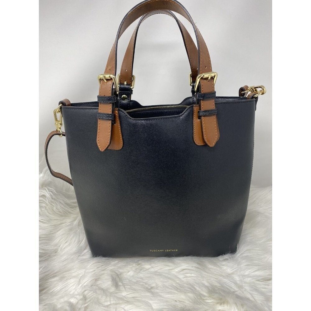 Black and Brown Shoulder Bag